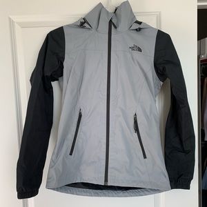 The North Face rain jacket